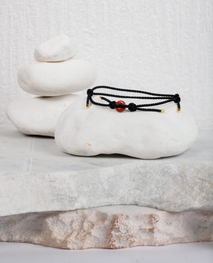 κολάρο γάτας με κόκκινο ίασπις λίθο που μειώνει το άγχος